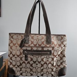 Coach Vintage Campus Signature Tote GUC